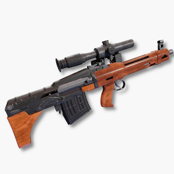 modelo 3d Fusil prototipo TKB 0145 Adov - TurboSquid 2400696