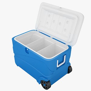 Plastic Cooler Icebox 02 model