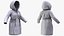 Down Coat 194 - All MH Bodies  UE5 Skeletons - Rigged