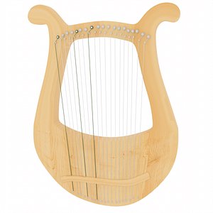 Lyre 3D model