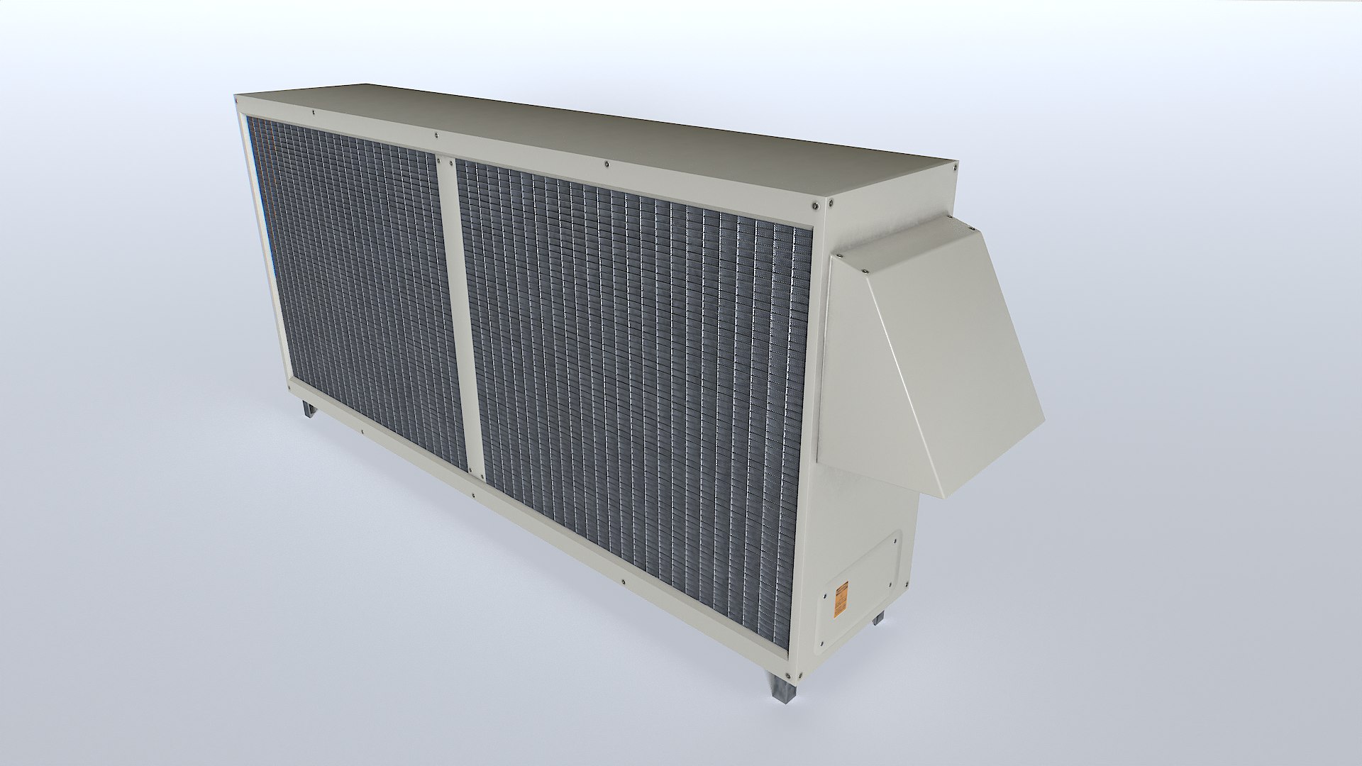 3D Rooftop AC Hvac Unit 4 Model - TurboSquid 2342887