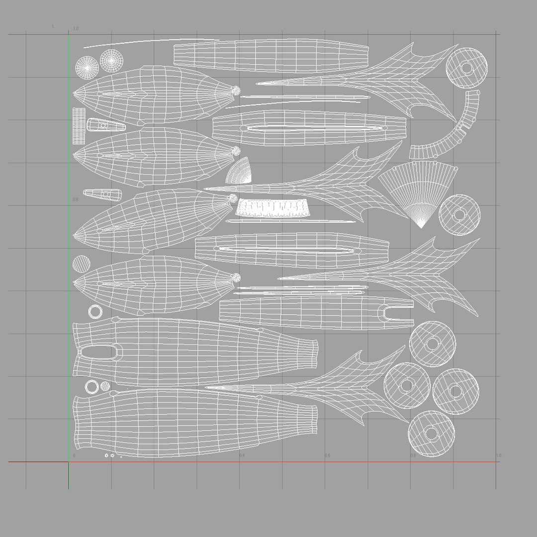 Retro Rocket Ship 3D Model - TurboSquid 1257402