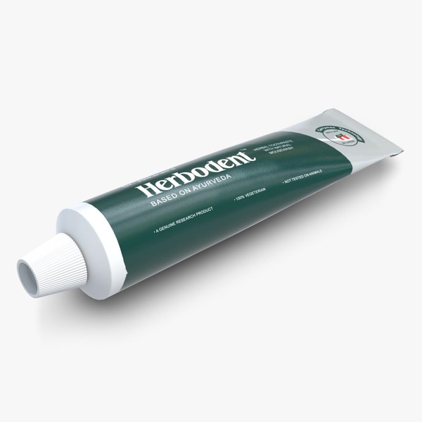 tube toothpaste 3 3d model