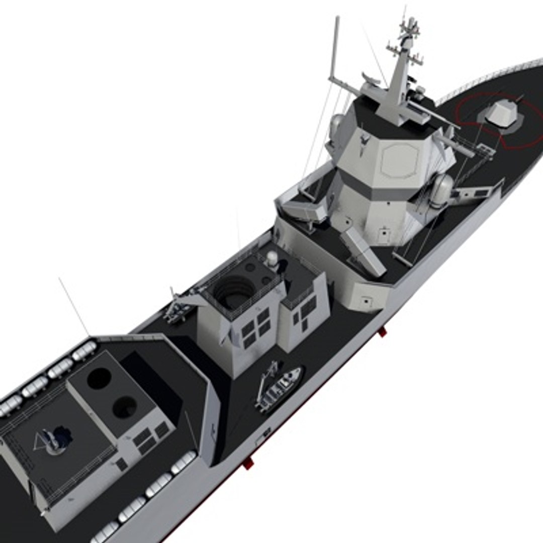 Nansen Class Frigates Royal 3d Model