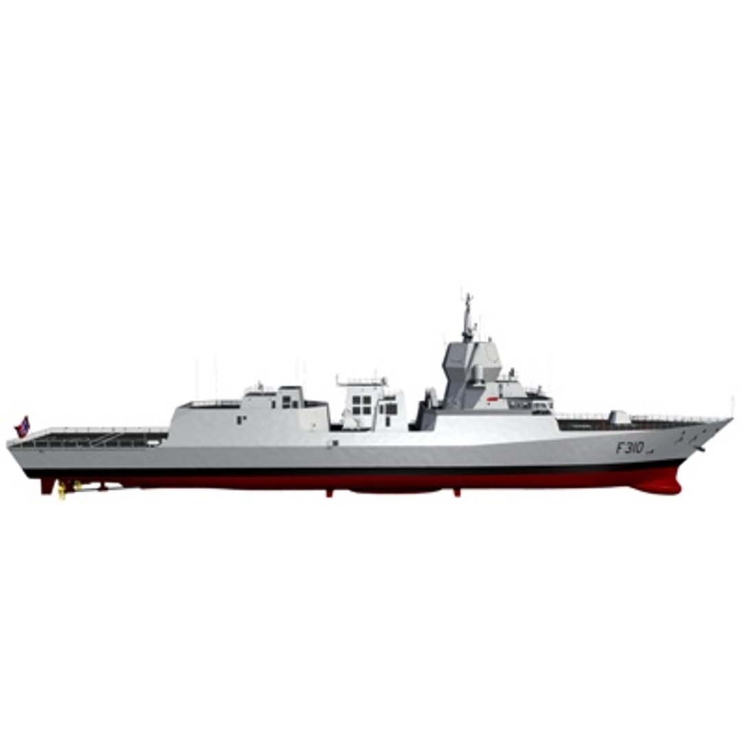 Nansen Class Frigates Royal 3d Model