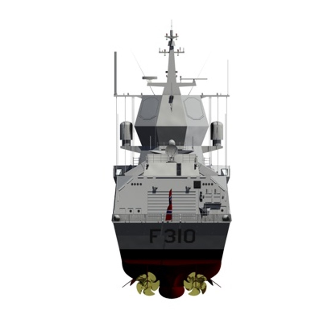 Nansen Class Frigates Royal 3d Model