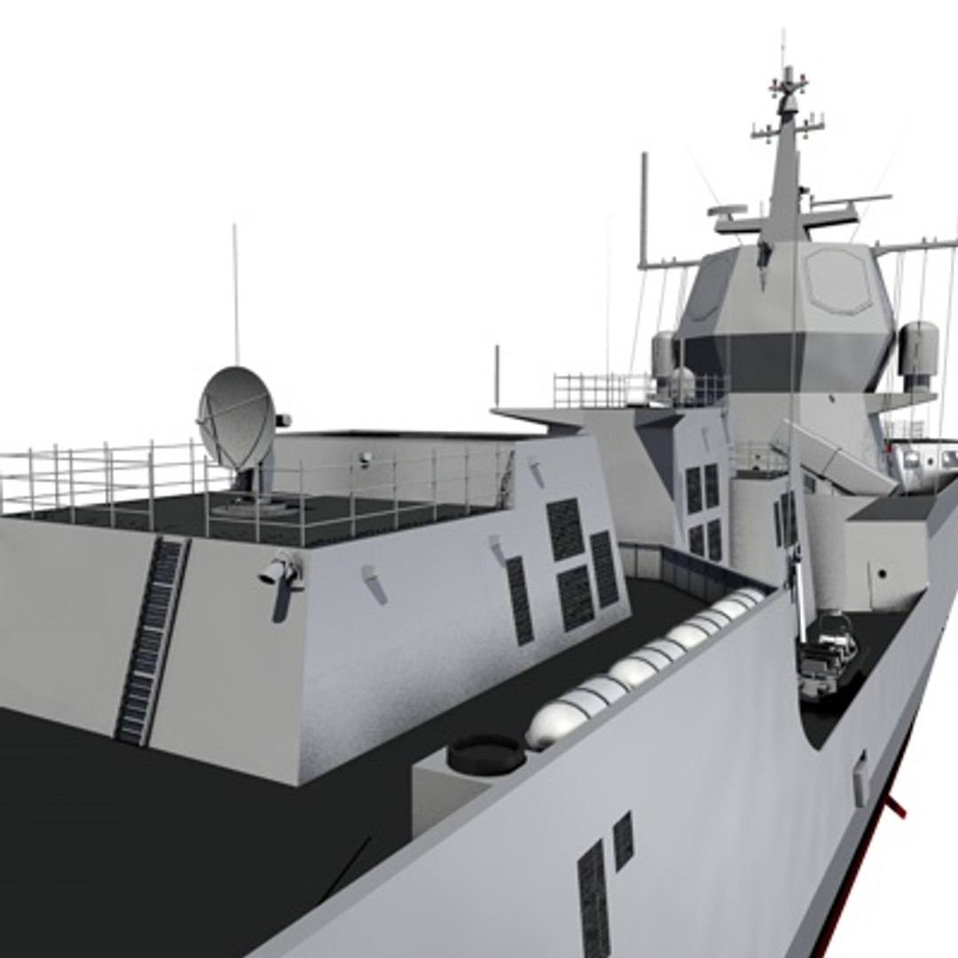 Nansen Class Frigates Royal 3d Model