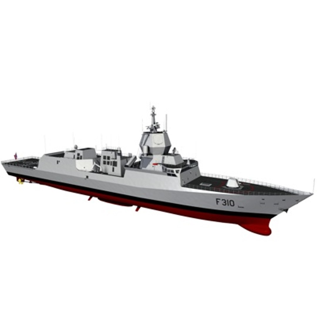 Nansen Class Frigates Royal 3d Model