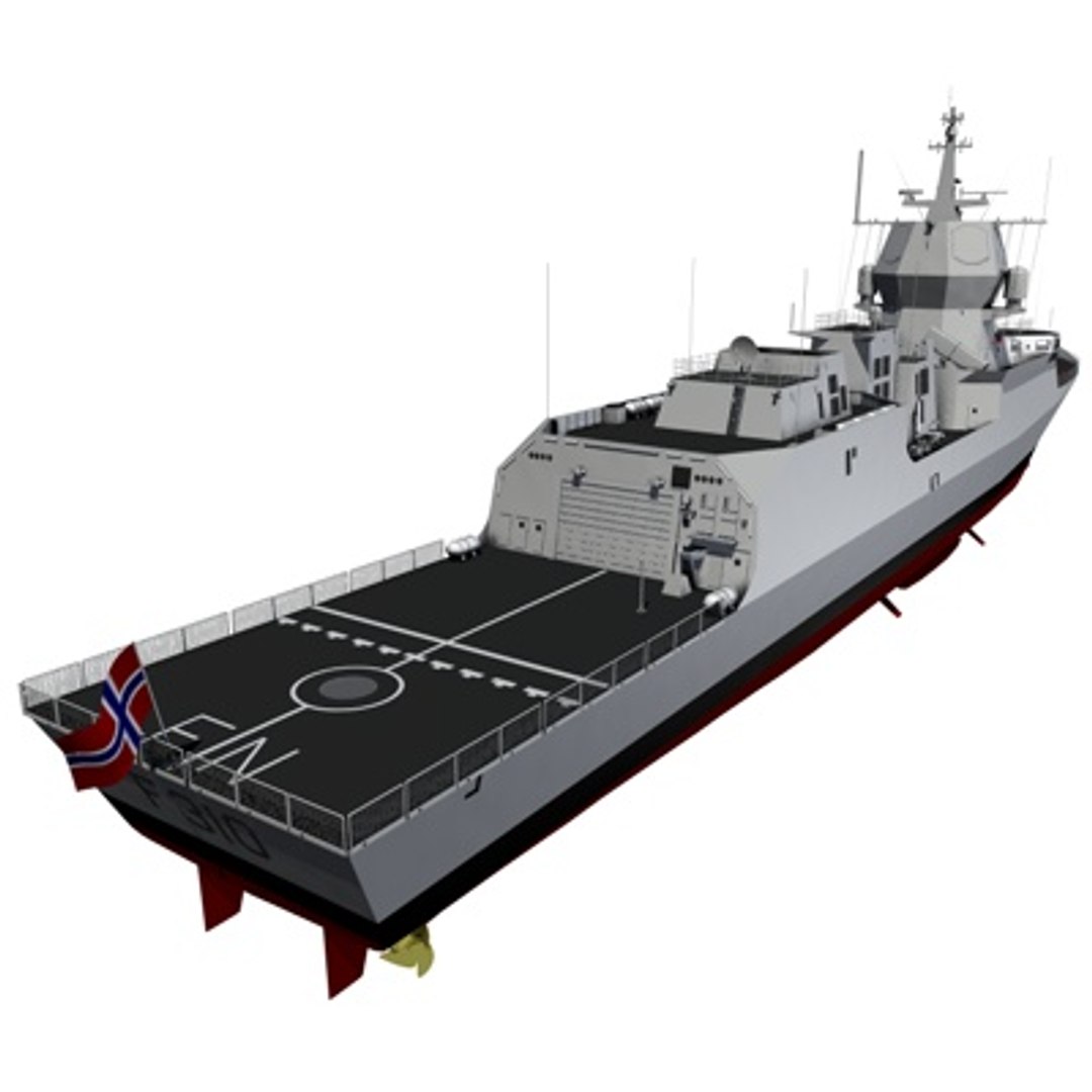 Nansen Class Frigates Royal 3d Model
