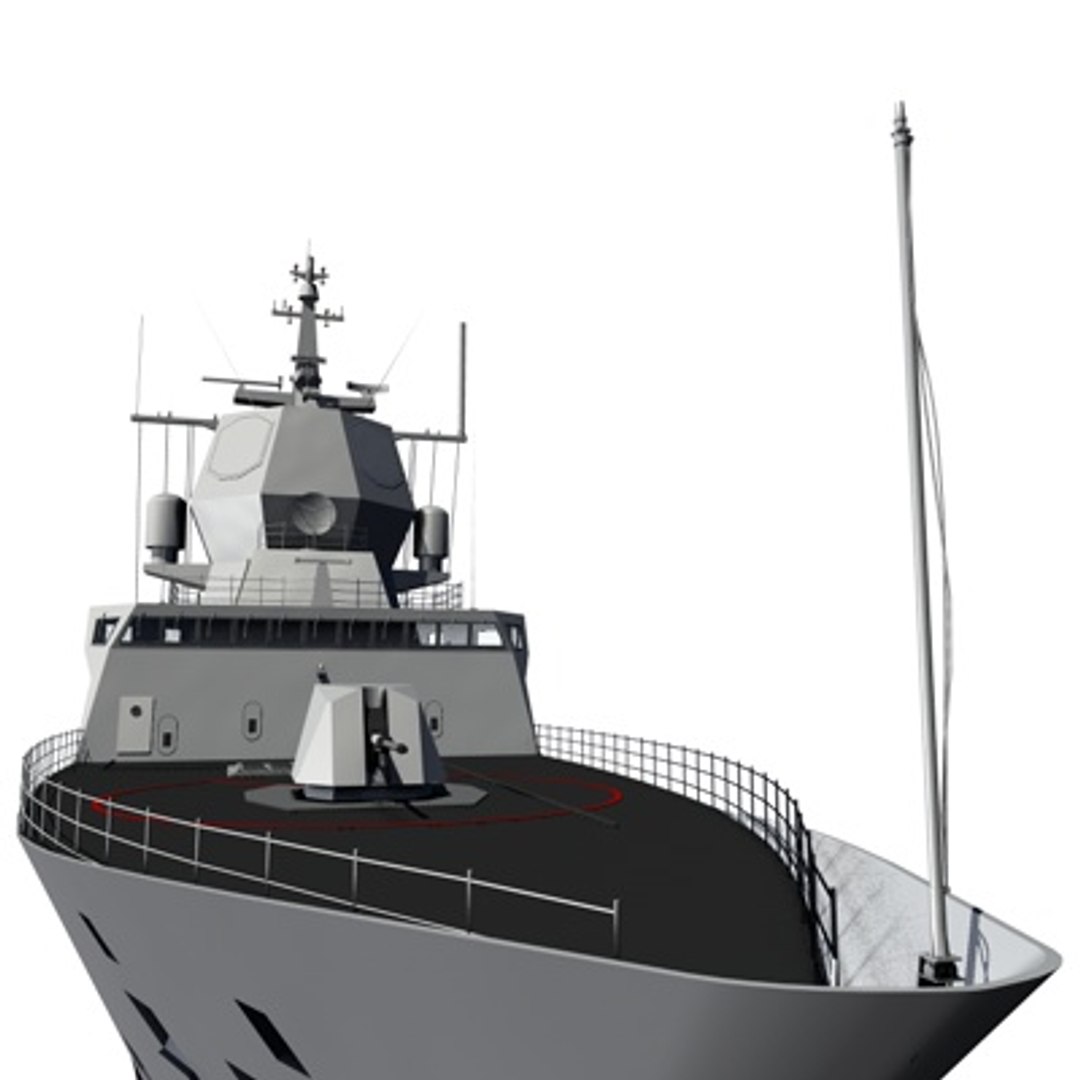 Nansen Class Frigates Royal 3d Model