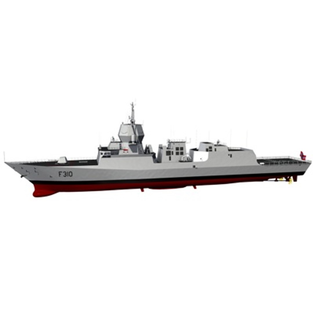 Nansen Class Frigates Royal 3d Model