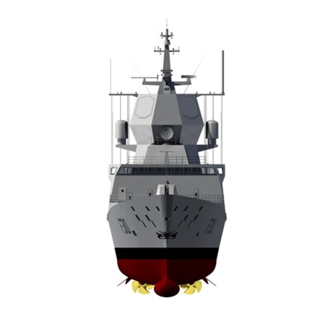 Nansen Class Frigates Royal 3d Model