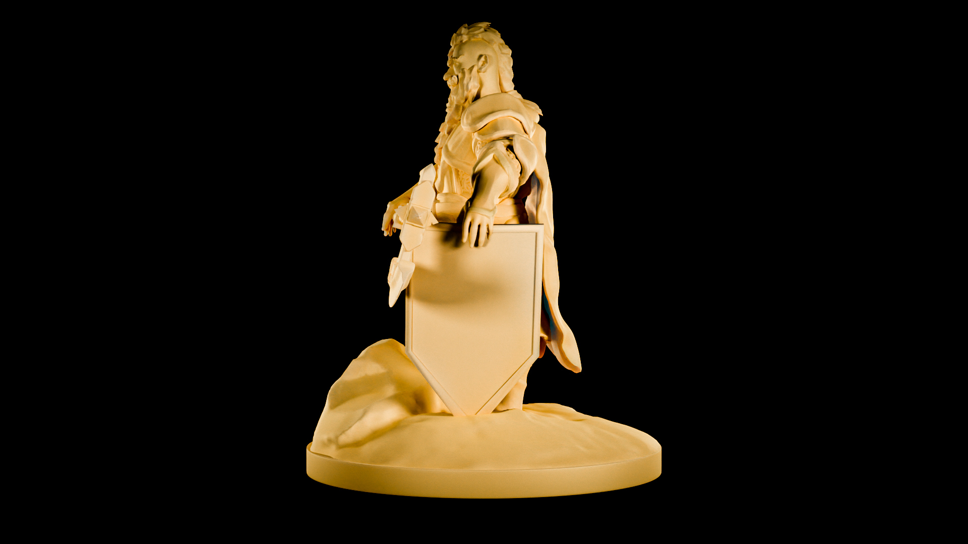 Dwarf Roland 3D Model - TurboSquid 1982452