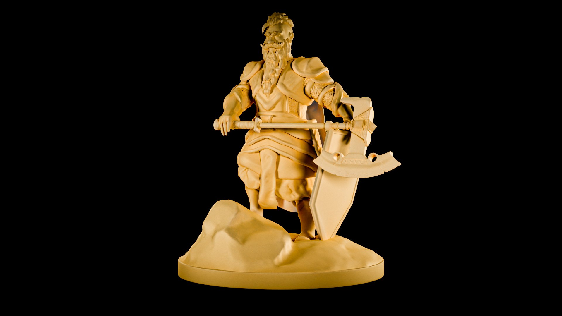 Dwarf Roland 3D Model - TurboSquid 1982452