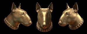 bull terrier head