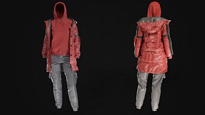 3D Women garment