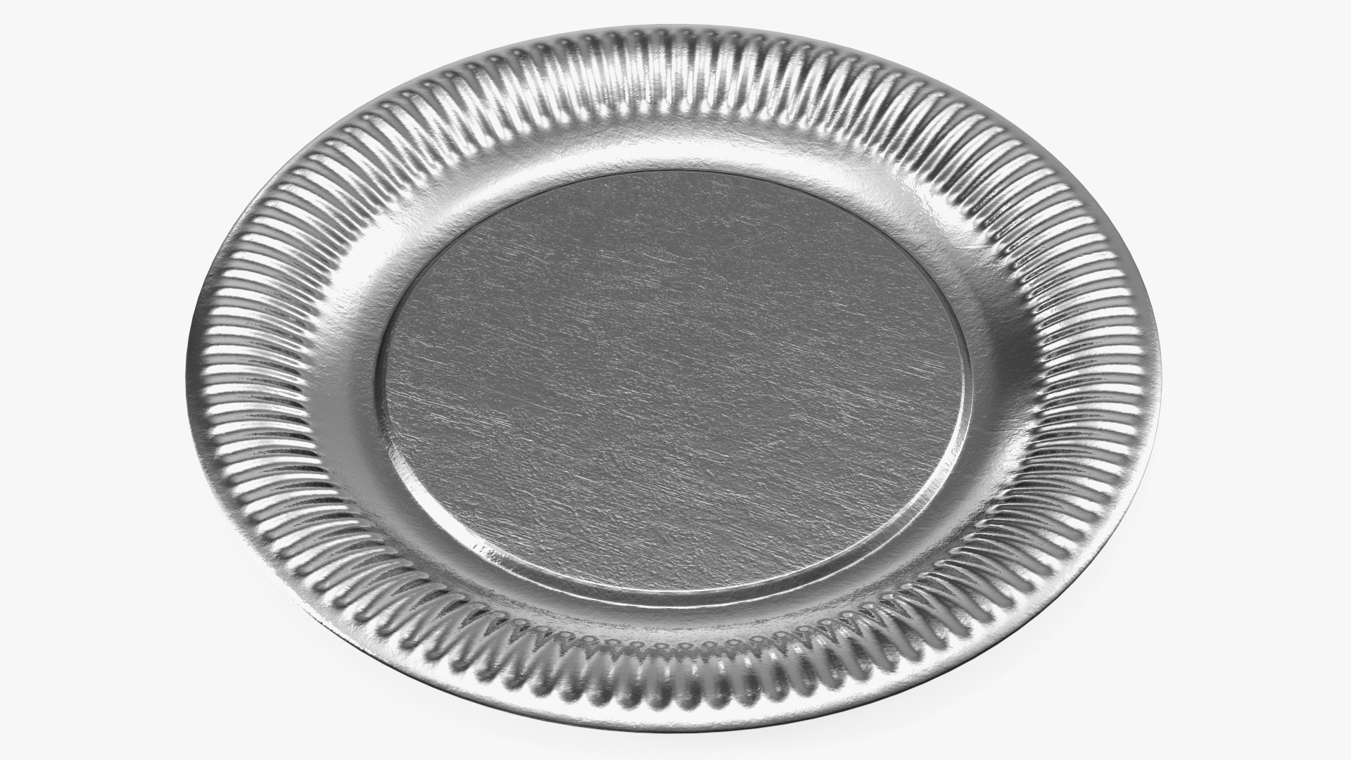 Chrome Plate 3D model preview