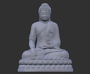 3D model thailand buddha