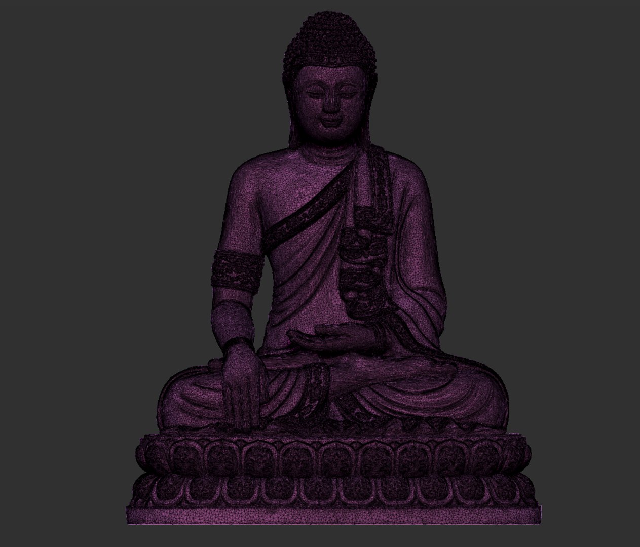 3D Model Thailand Buddha - TurboSquid 1608231