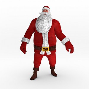 Santa Claus Rigged Character