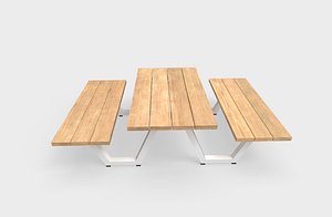 Wooden Bench