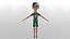 3D Cartoon Rigged Cute Style Little Boy-Sam Character 3D Model