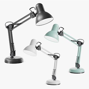 Modern Study Desk Lamp Bundle - PBR Lamps Colletion