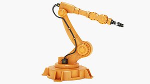 Industrial Robotic Arm 3D model