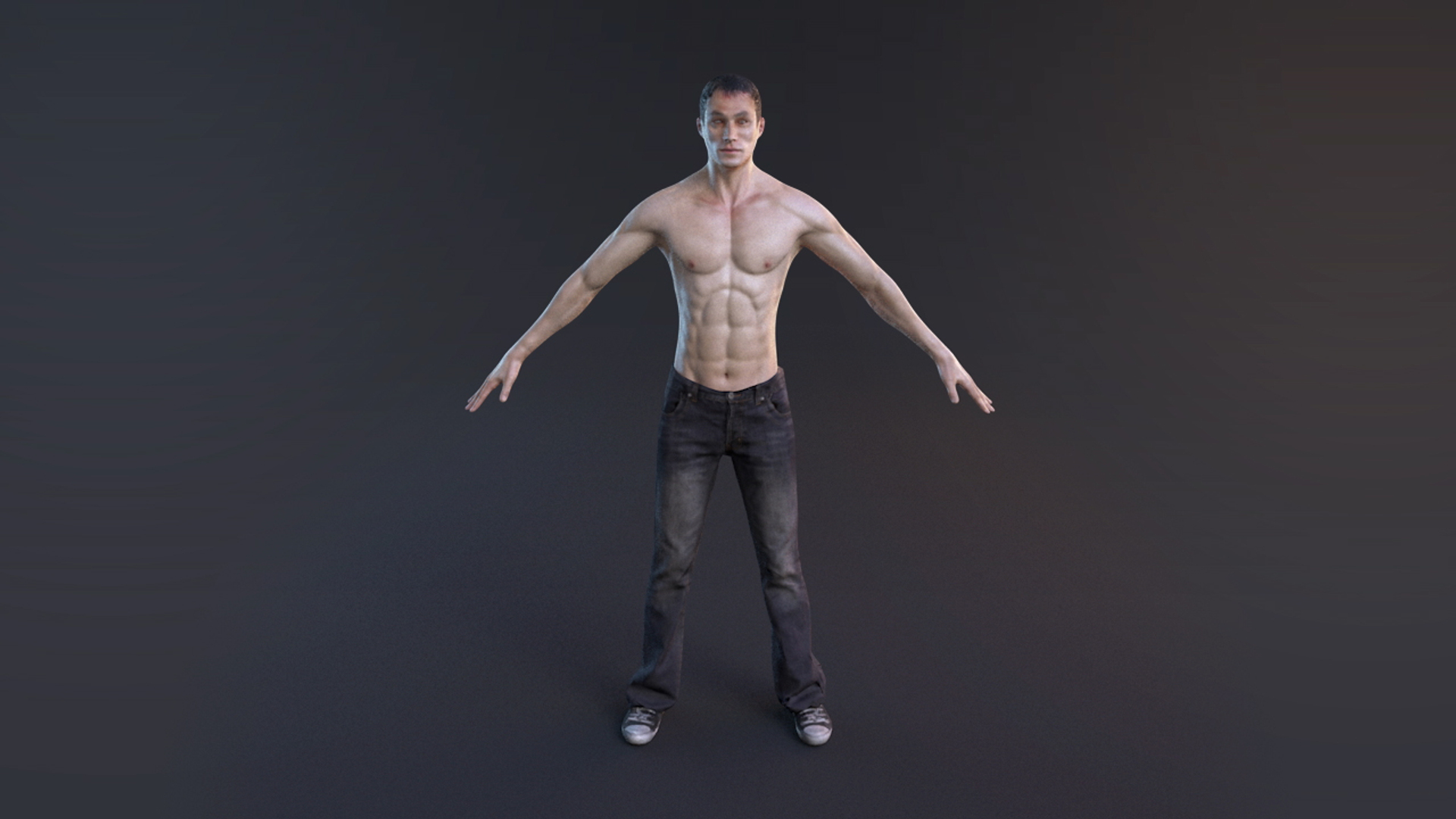 Character Male - Rigged 3d Model