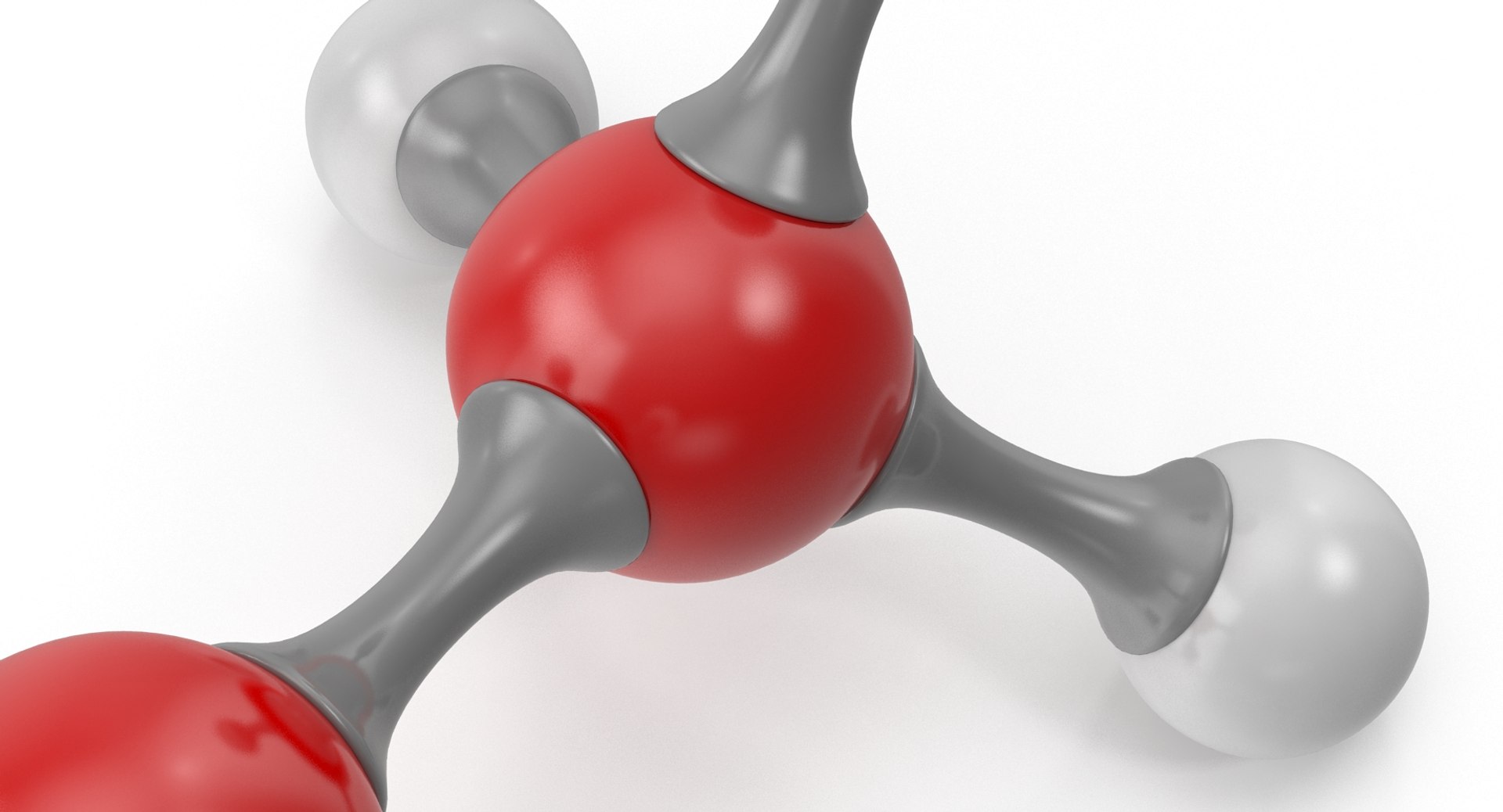 3D ethane molecular model - TurboSquid 1274306