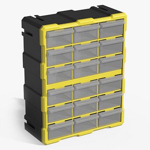 3D Multi Compartment Organizer for Screws