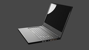 3D model Msi GS65 Stealth Thin Gaming Laptop