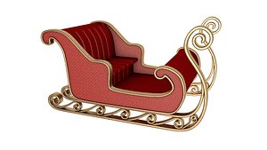 Christmas Santa sleigh