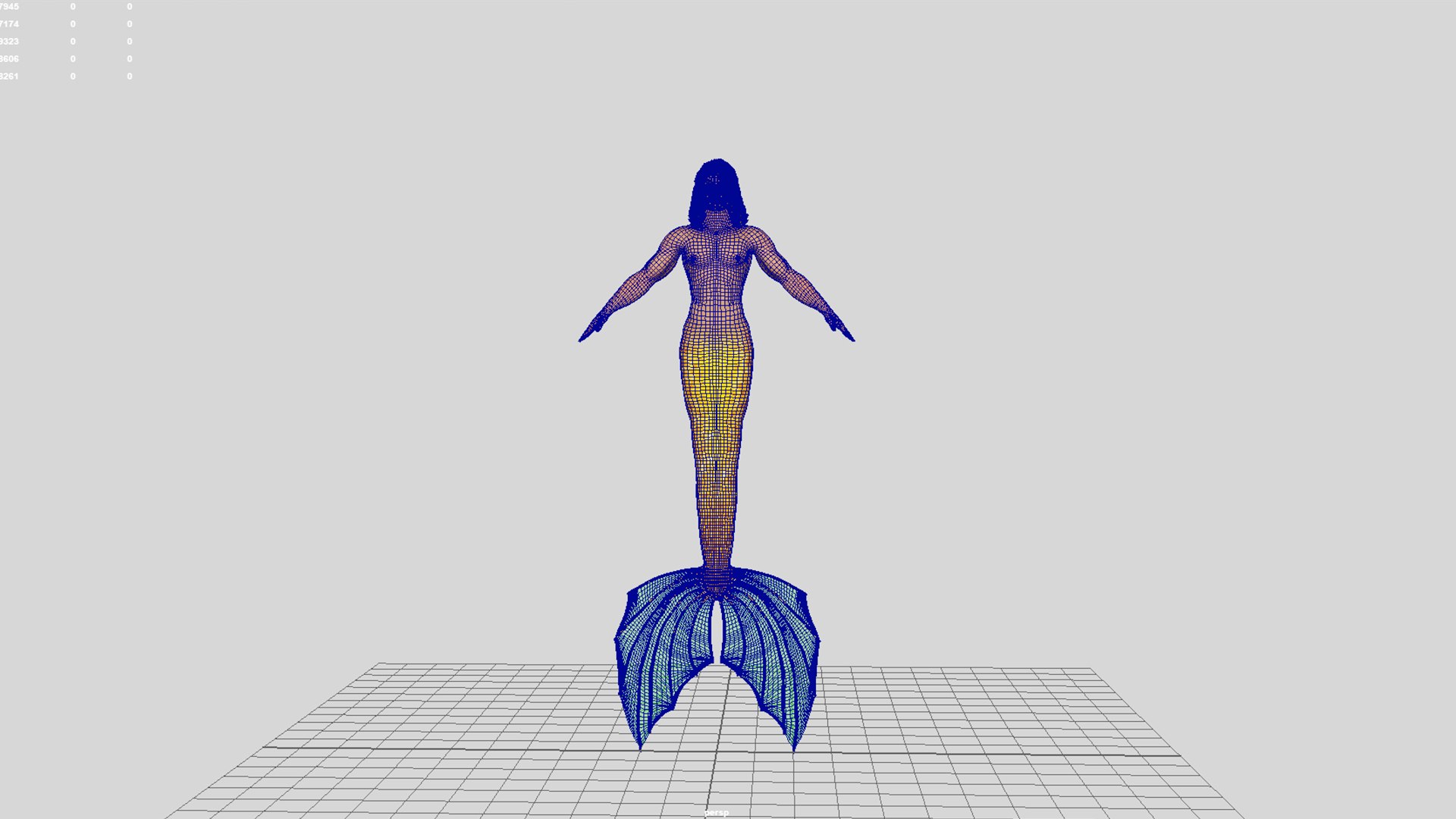 3D Merman 3d Model Model - TurboSquid 2554146