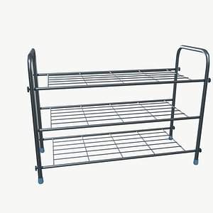 Shoes rack 3D model