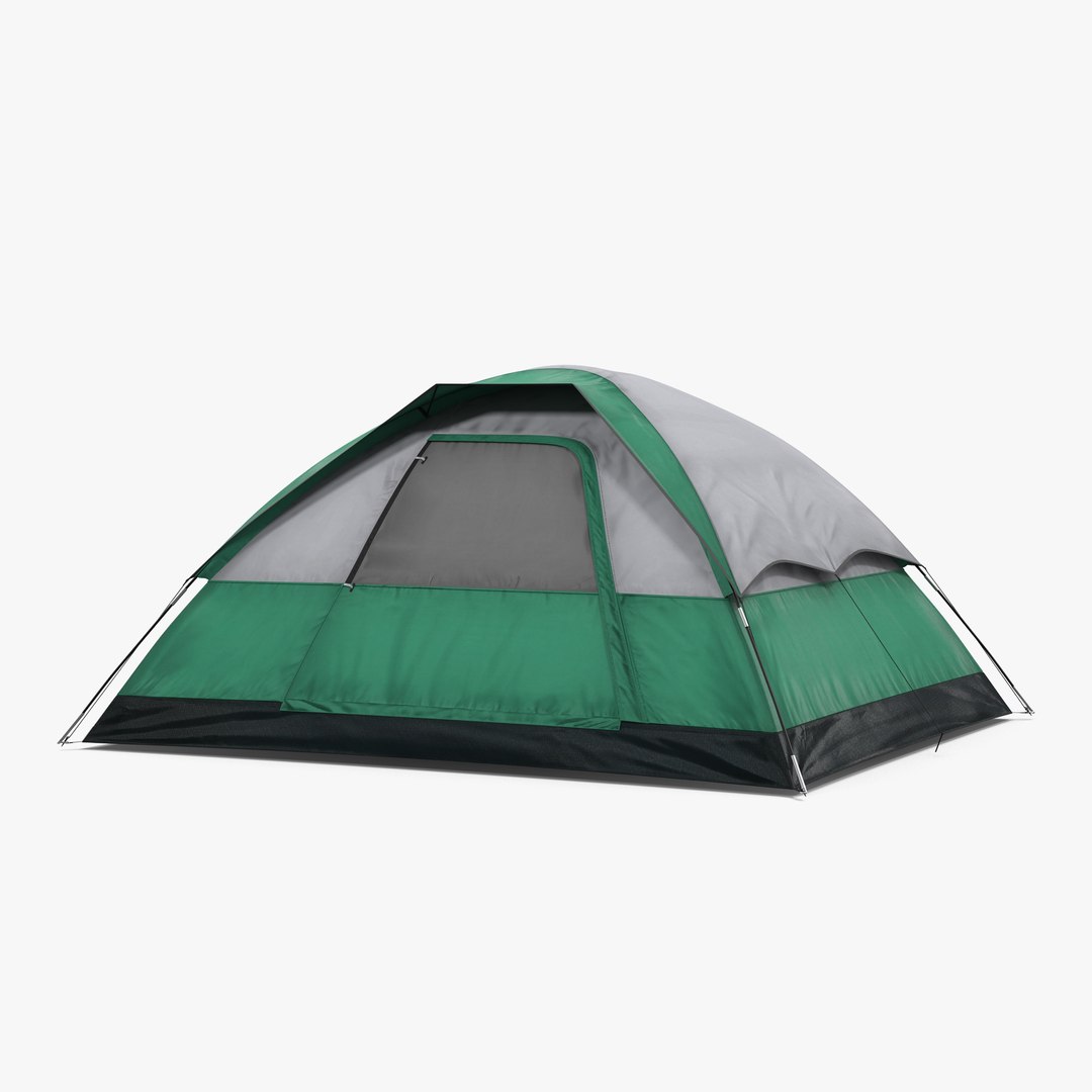Camping Tent 3D model preview