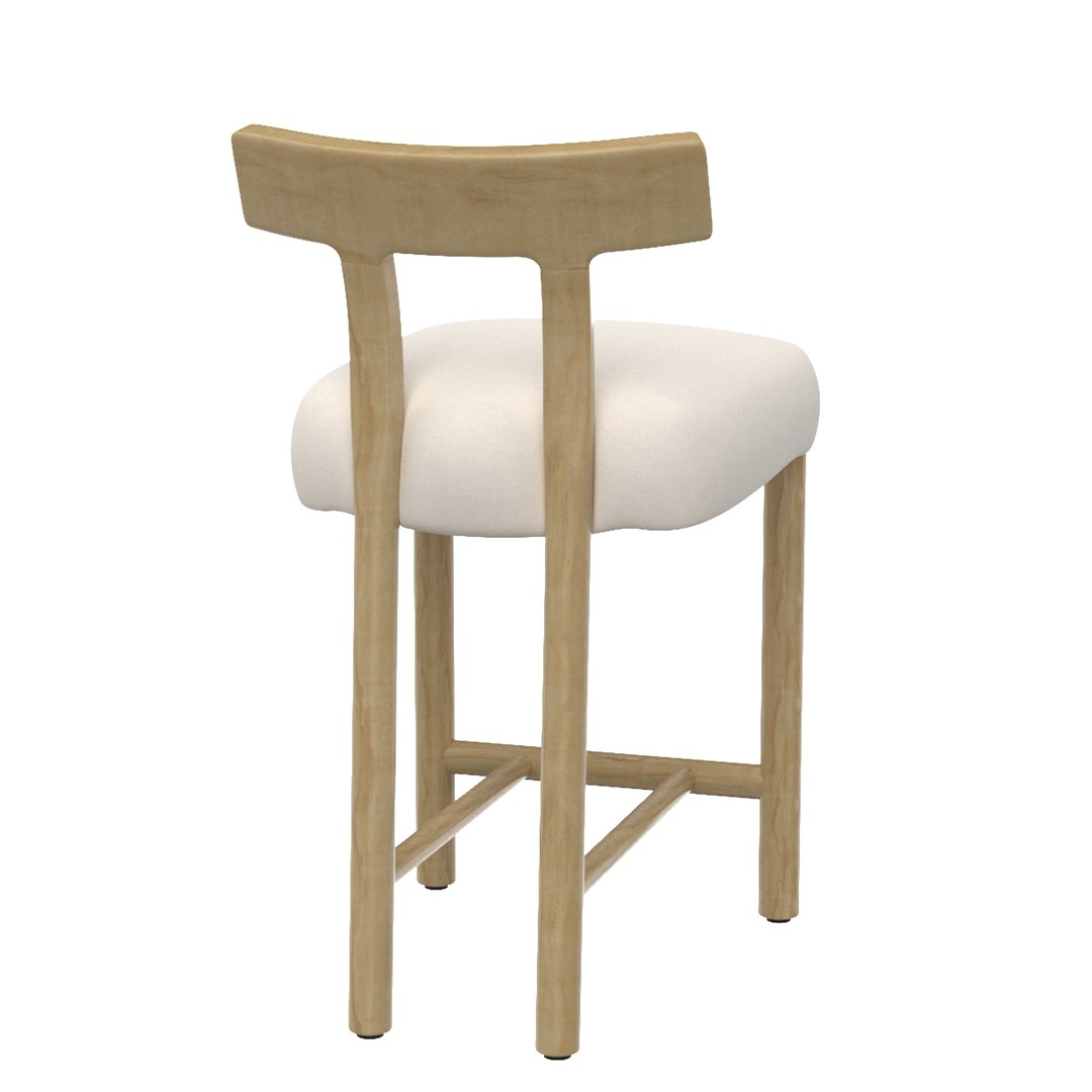Aaron Counter Stool 3D - TurboSquid 2084155
