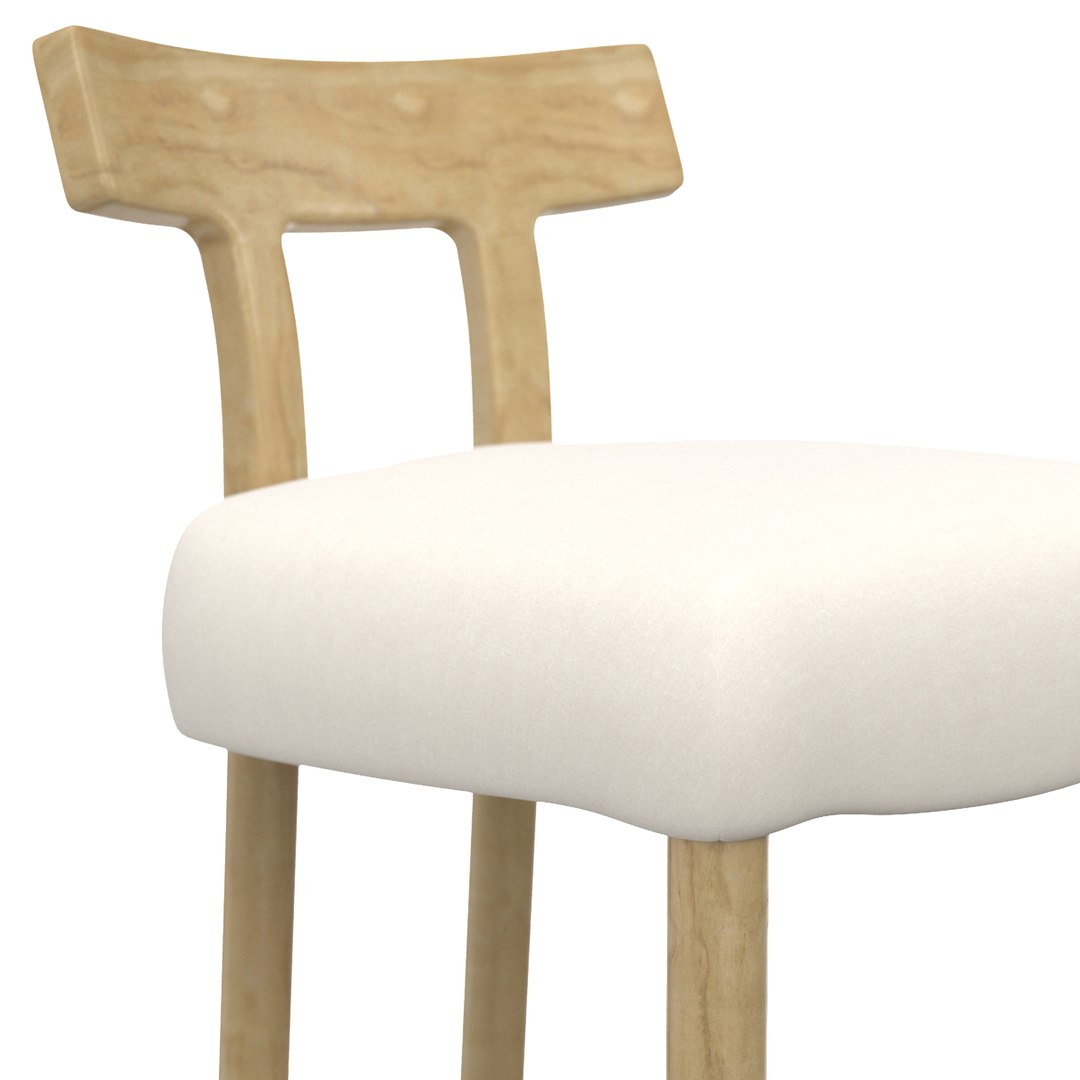 Aaron Counter Stool 3D - TurboSquid 2084155