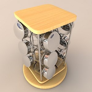 3d model spice bar