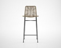 Bloomingville Natural Rattan bar stool