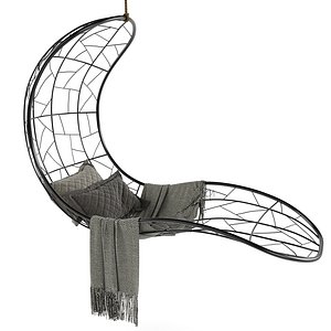 3D Fauteuil suspendu de jardin By Studio Stirling