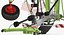 Andaineur à double rotor Claas Liner 2700 Parked