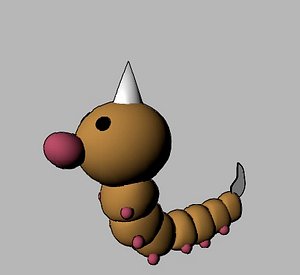 Premium AI Image  3D Pokemon Character