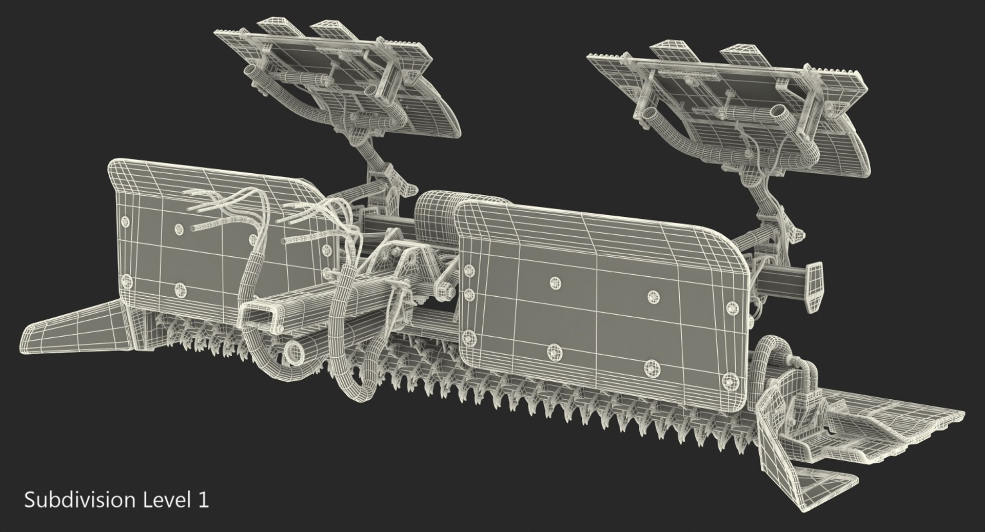 3D Trail Snow Groomer Model - TurboSquid 1401251