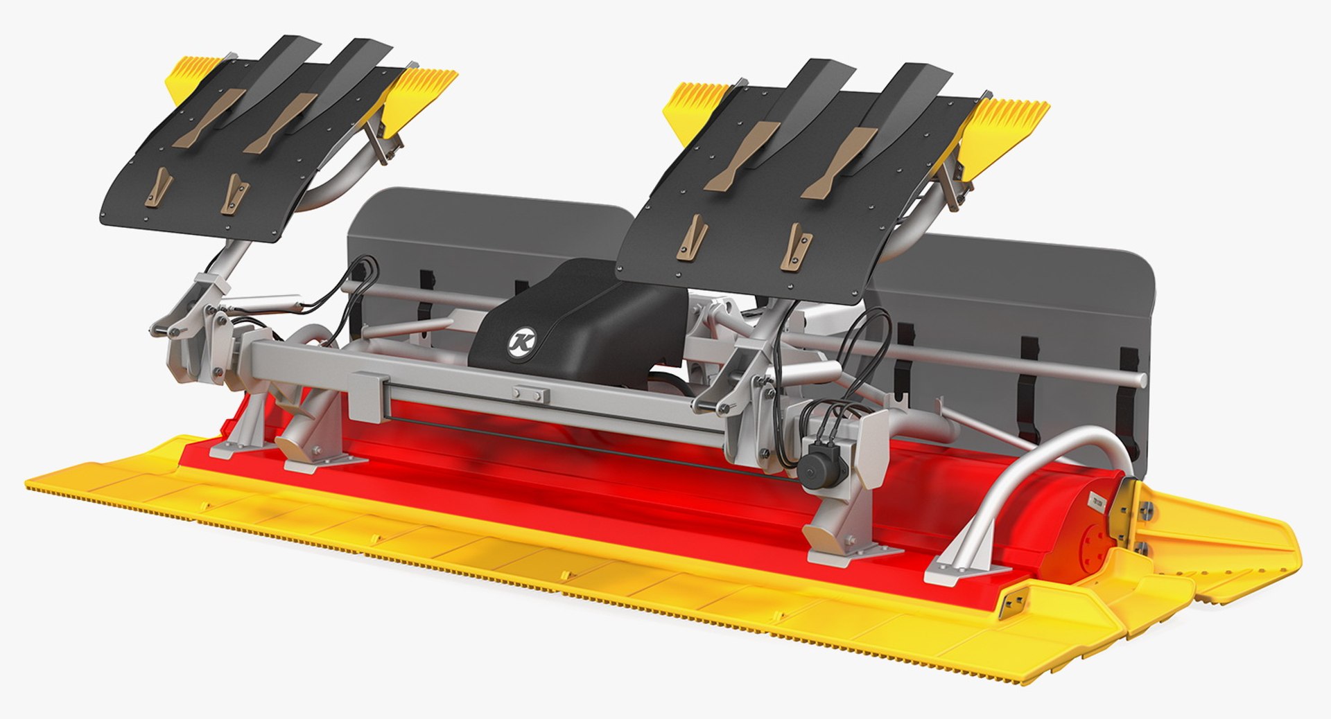 Trail Snow Groomer 3D Model 3D model preview