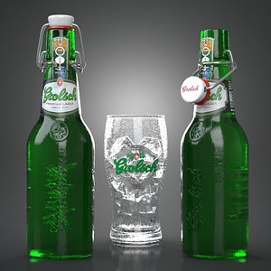 Grolsch beer bottles