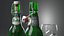 Grolsch beer bottles