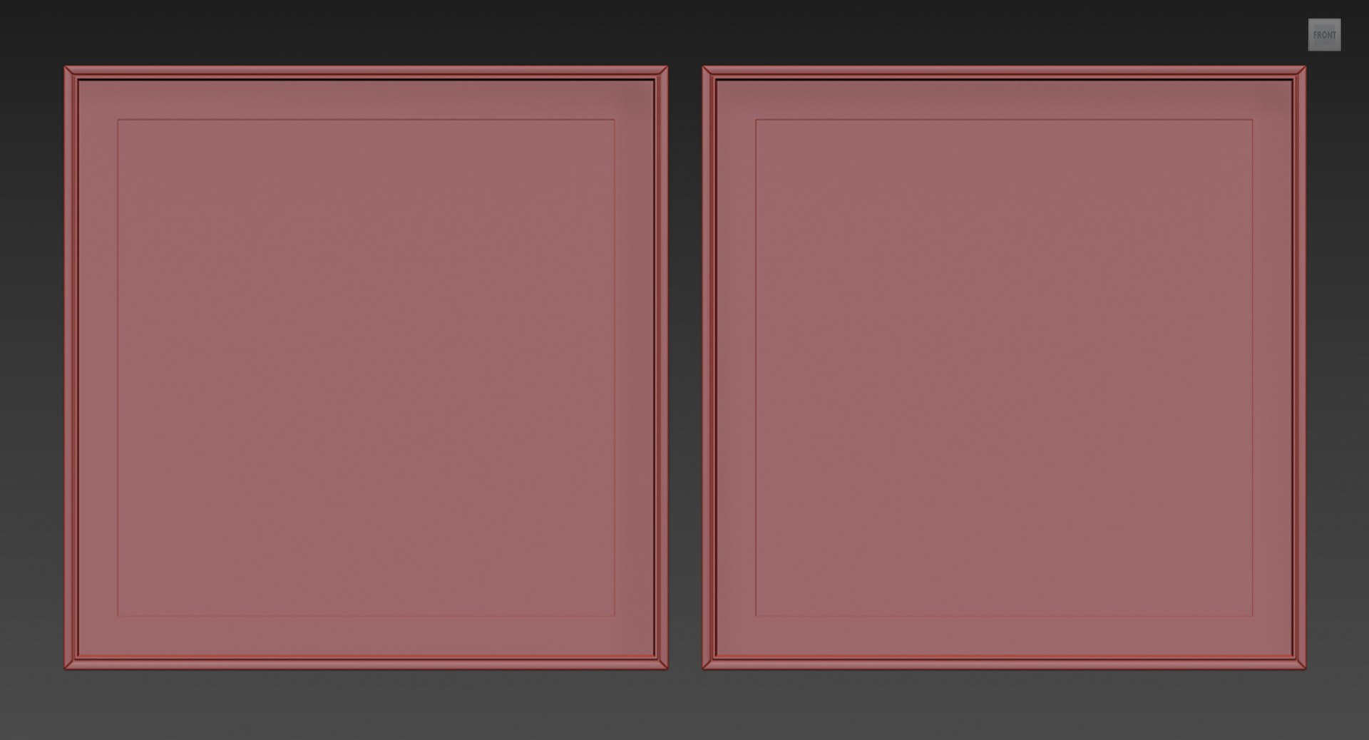 3D Picture Frames Set-514 - TurboSquid 2227586