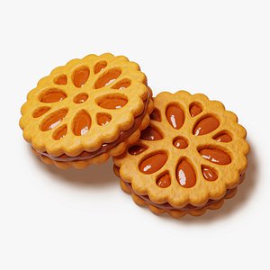 3D Lattice Jam Cookie