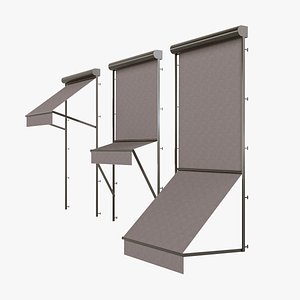 3D markisolette blinds model